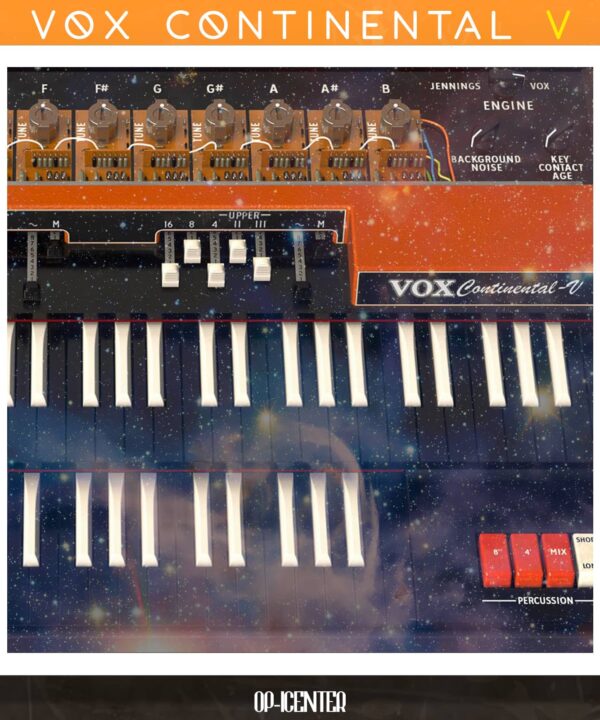 Vox Continental OP-1 sample pack cover artwork