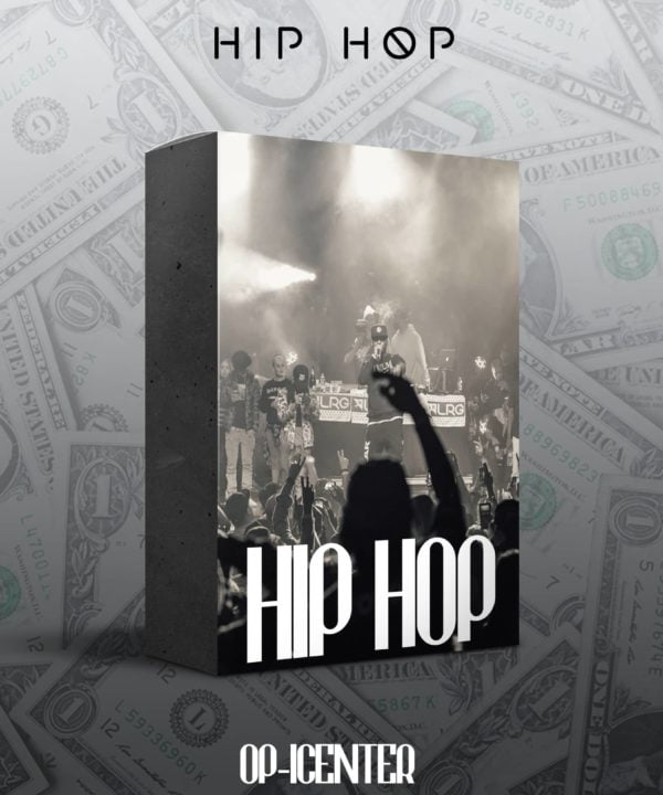 Hip-Hop OP-1 sample pack cover artwork