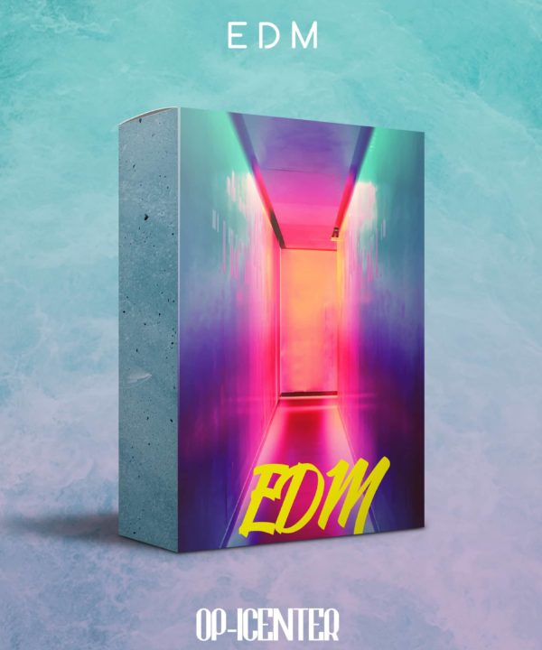 EDM OP-1 sample pack cover artwork