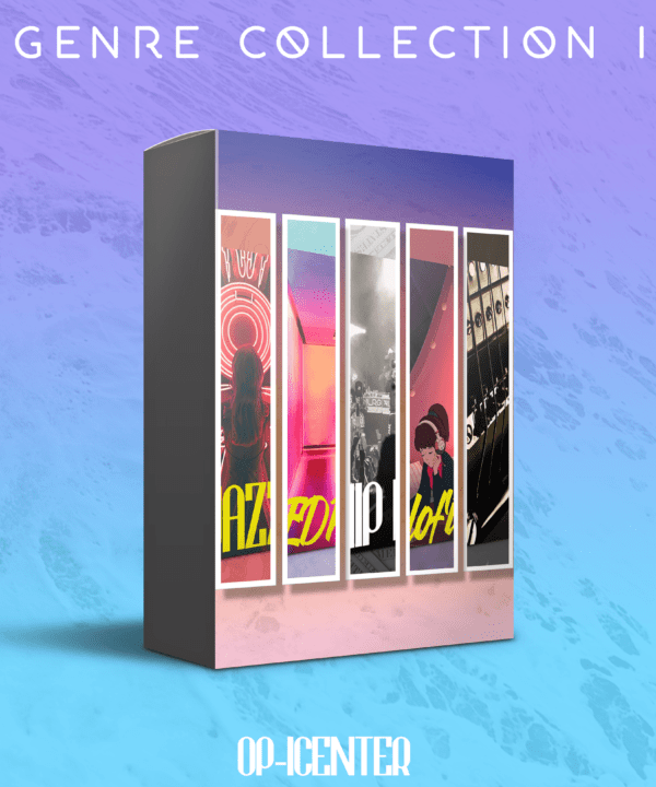 Genre Collection I OP-1 sample pack collection cover artwork