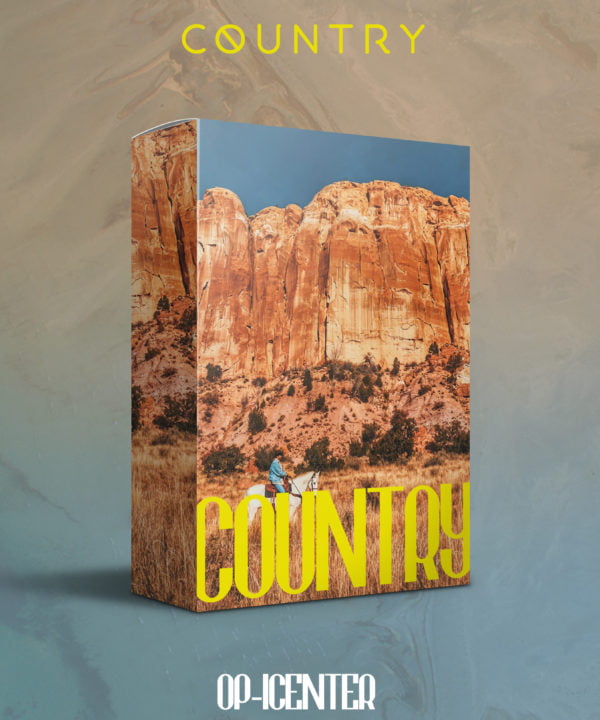 Country OP-1 sample pack cover artwork