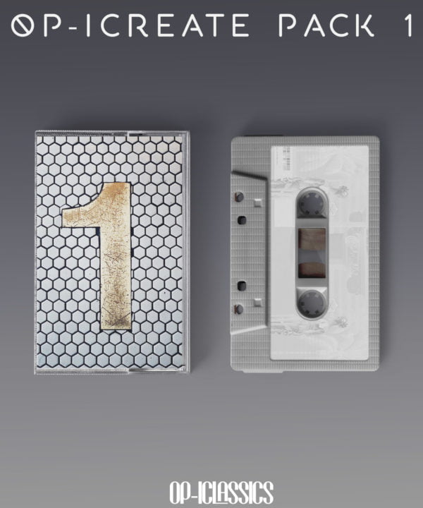 Create Collection I OP-1 sample pack collection cover artwork