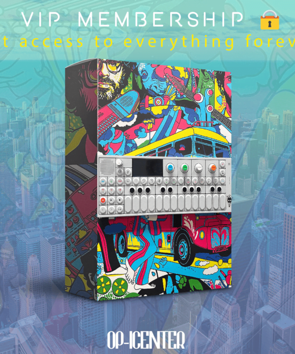 VIP Membership OP-1 Center cover artwork
