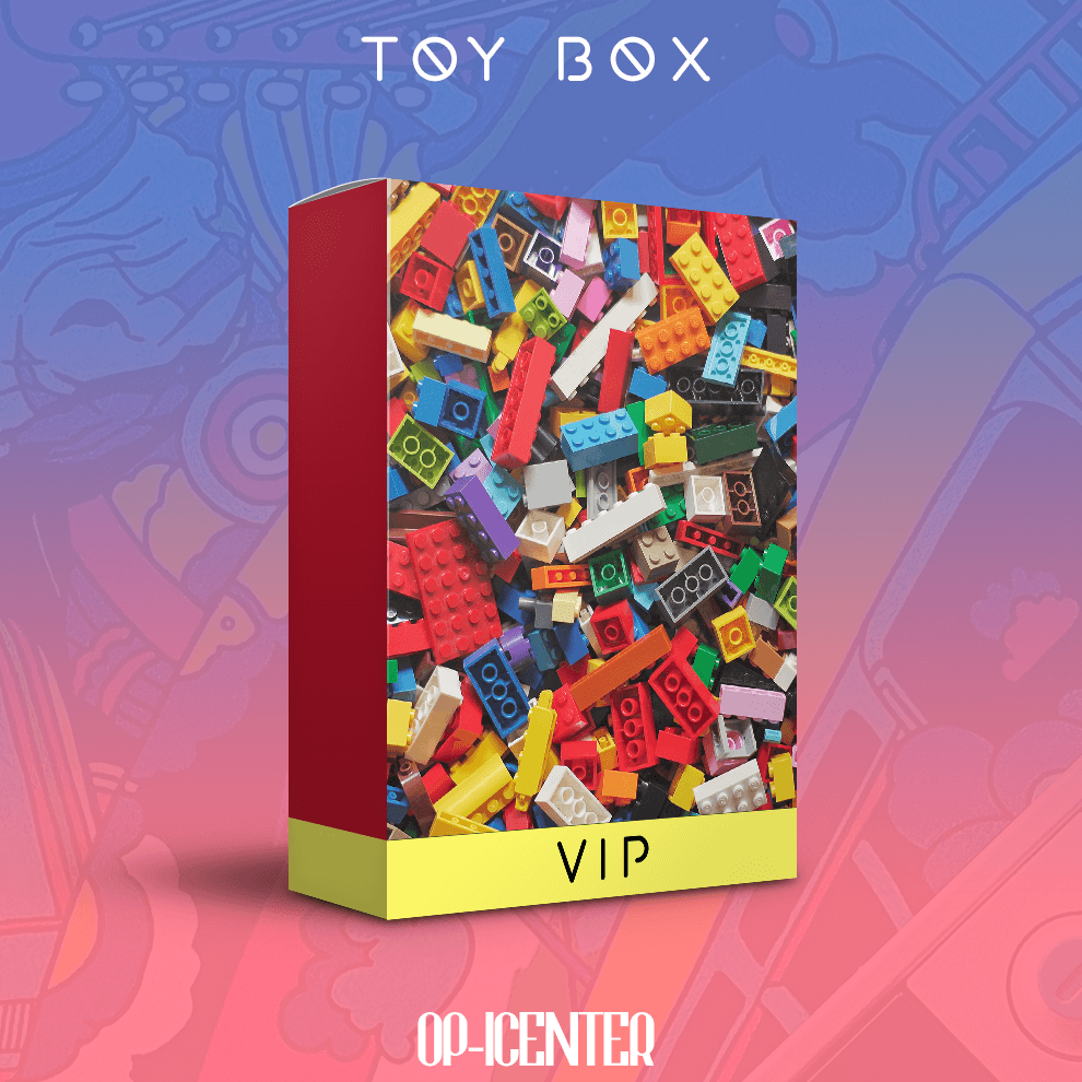 Toy Box OP-1 sample pack cover artwork