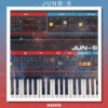 Juno-6 OP-1 sample pack cover artwork