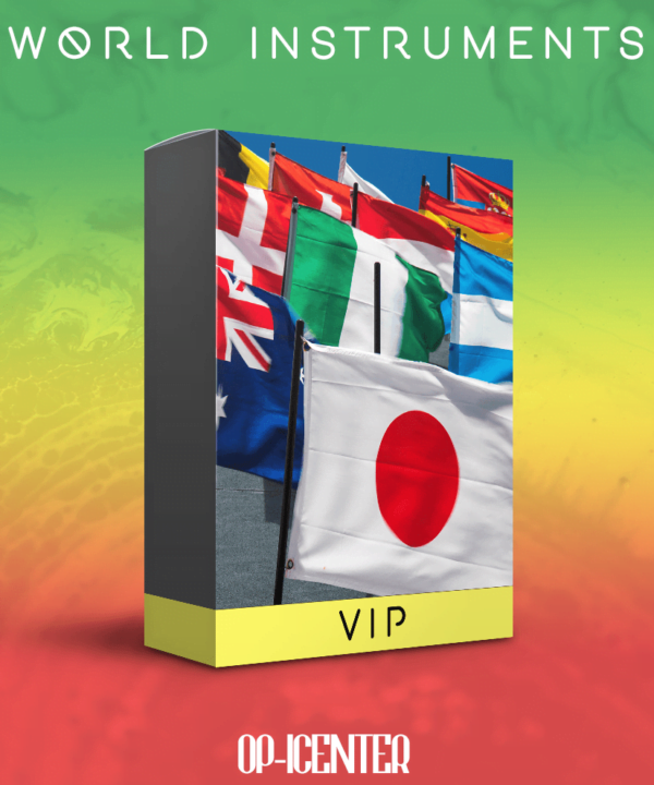 World Instruments OP-1 sample pack cover artwork