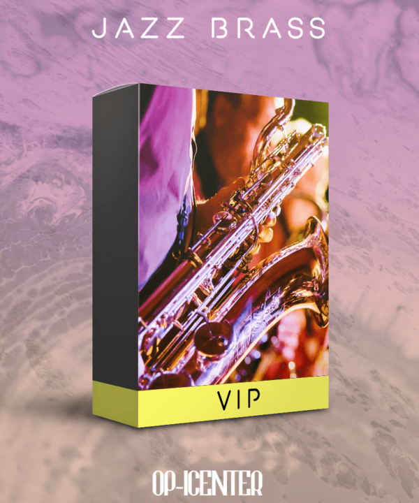 Jazz Brass OP-1 sample pack cover artwork