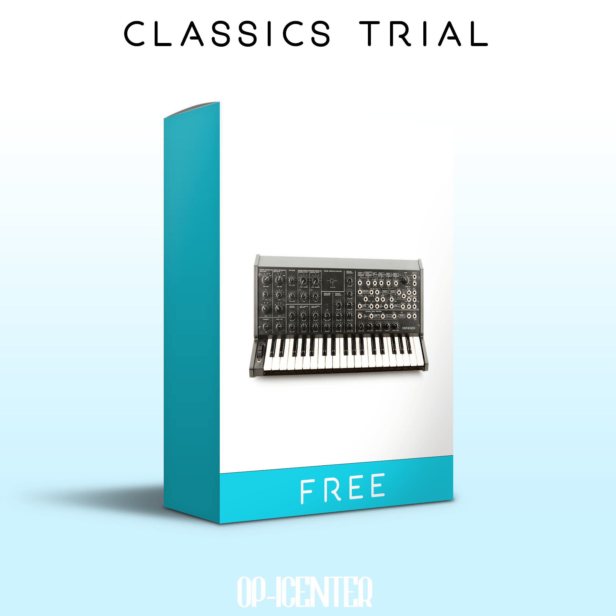 Classics Trial OP-1 sample pack cover artwork