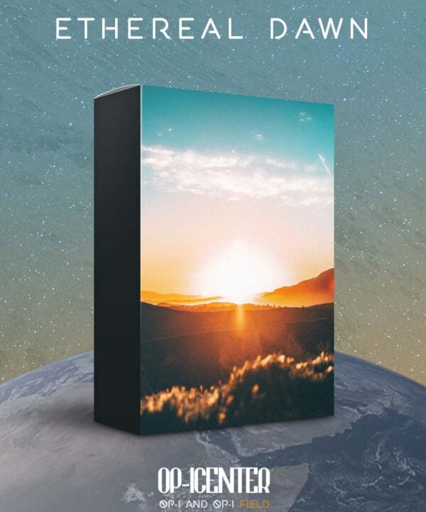 Ethereal Dawn OP-1 sample pack cover artwork
