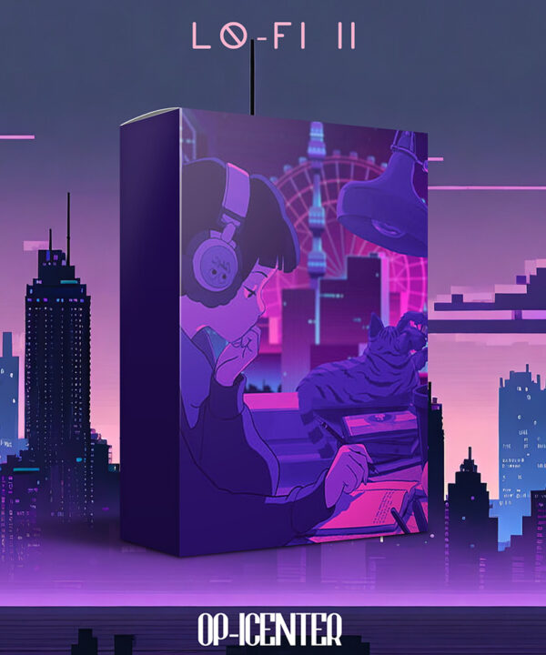 Lo-Fi II OP-1 sample pack cover artwork