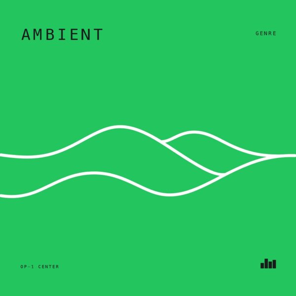 Ambient sample pack cover art for the Teenage Engineering OP-1