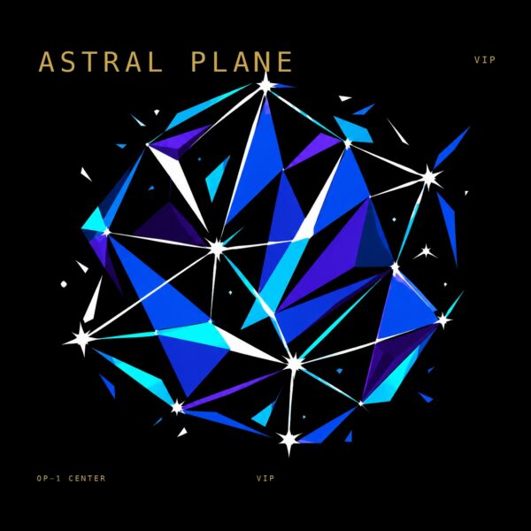 Astral Plane sample pack cover art for the Teenage Engineering OP-1