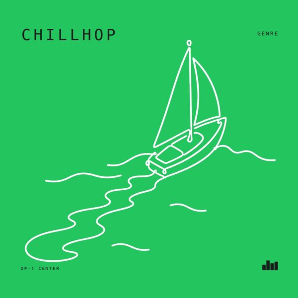 Chillhop sample pack cover art for the Teenage Engineering OP-1