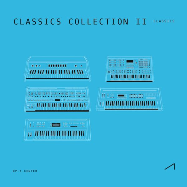 Classics Collection II sample pack bundle cover art for the Teenage Engineering OP-1