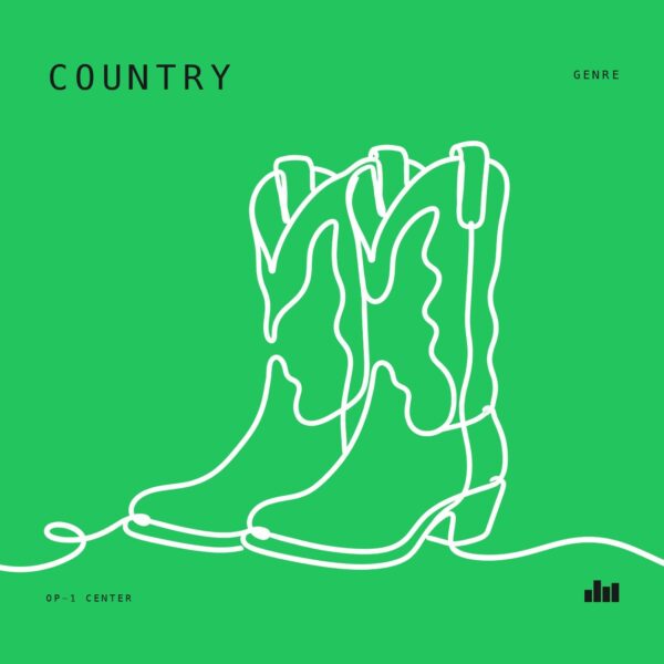 Country sample pack cover art for the Teenage Engineering OP-1
