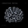 Creative Metal sample pack cover art for the Teenage Engineering OP-1
