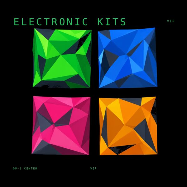 Electronic Kits sample pack cover art for the Teenage Engineering OP-1