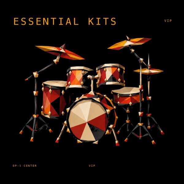 Essential Kits I sample pack cover art for the Teenage Engineering OP-1