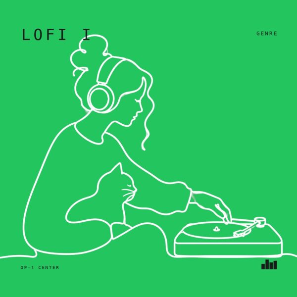 Lo-Fi sample pack cover art for the Teenage Engineering OP-1