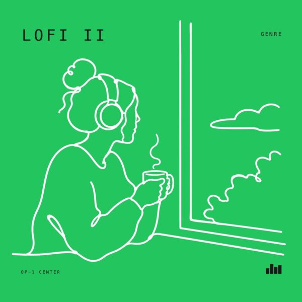Lo-Fi II sample pack cover art for the Teenage Engineering OP-1