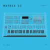 Matrix-12 sample pack cover art for the Teenage Engineering OP-1