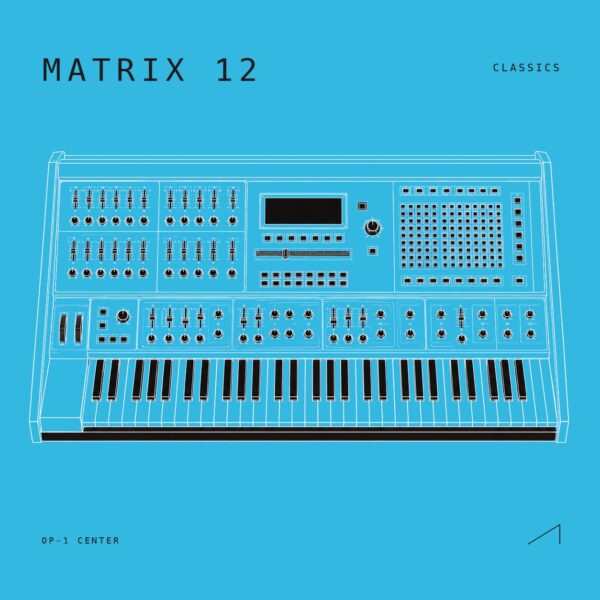 Matrix-12 sample pack cover art for the Teenage Engineering OP-1