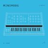 Minimoog sample pack cover art for the Teenage Engineering OP-1