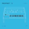 Prophet-5 sample pack cover art for the Teenage Engineering OP-1