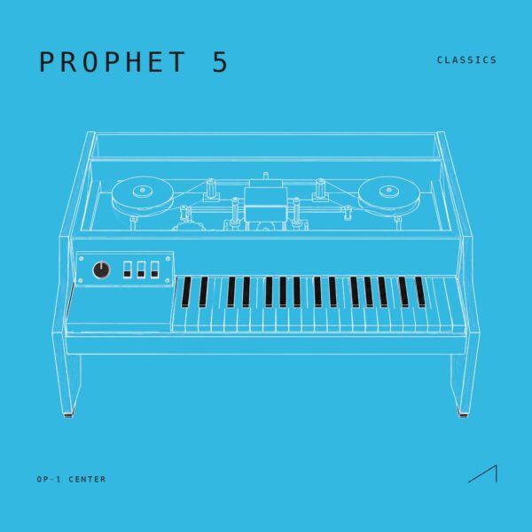 Prophet-5 sample pack cover art for the Teenage Engineering OP-1