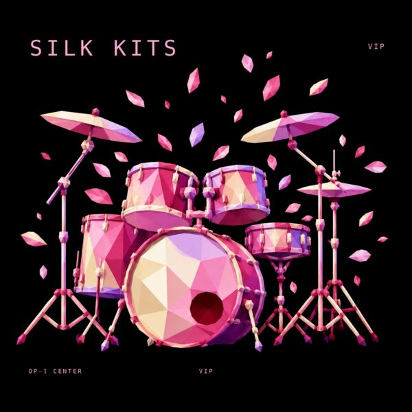 Silk Kits sample pack cover art for the Teenage Engineering OP-1