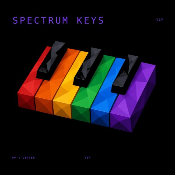 Spectrum Keys sample pack cover art for the Teenage Engineering OP-1