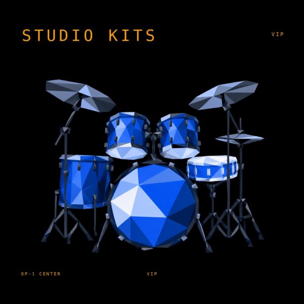 Studio Kits sample pack cover art for the Teenage Engineering OP-1