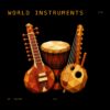 World Instruments sample pack cover art for the Teenage Engineering OP-1